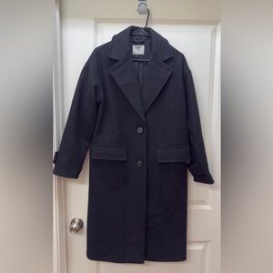 Old Navy Women's Black Pea Coat
